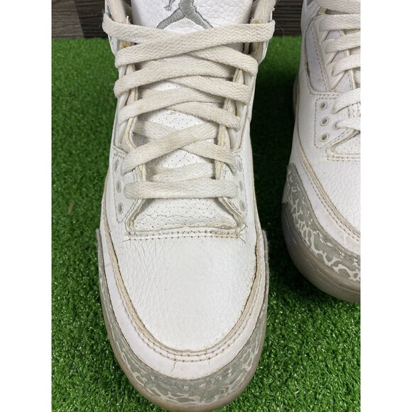 RARE?‎ Nike Air Jordan 3 III Retro 25th Anniversary Met Silver 398613-102 Sz 8 main image 5